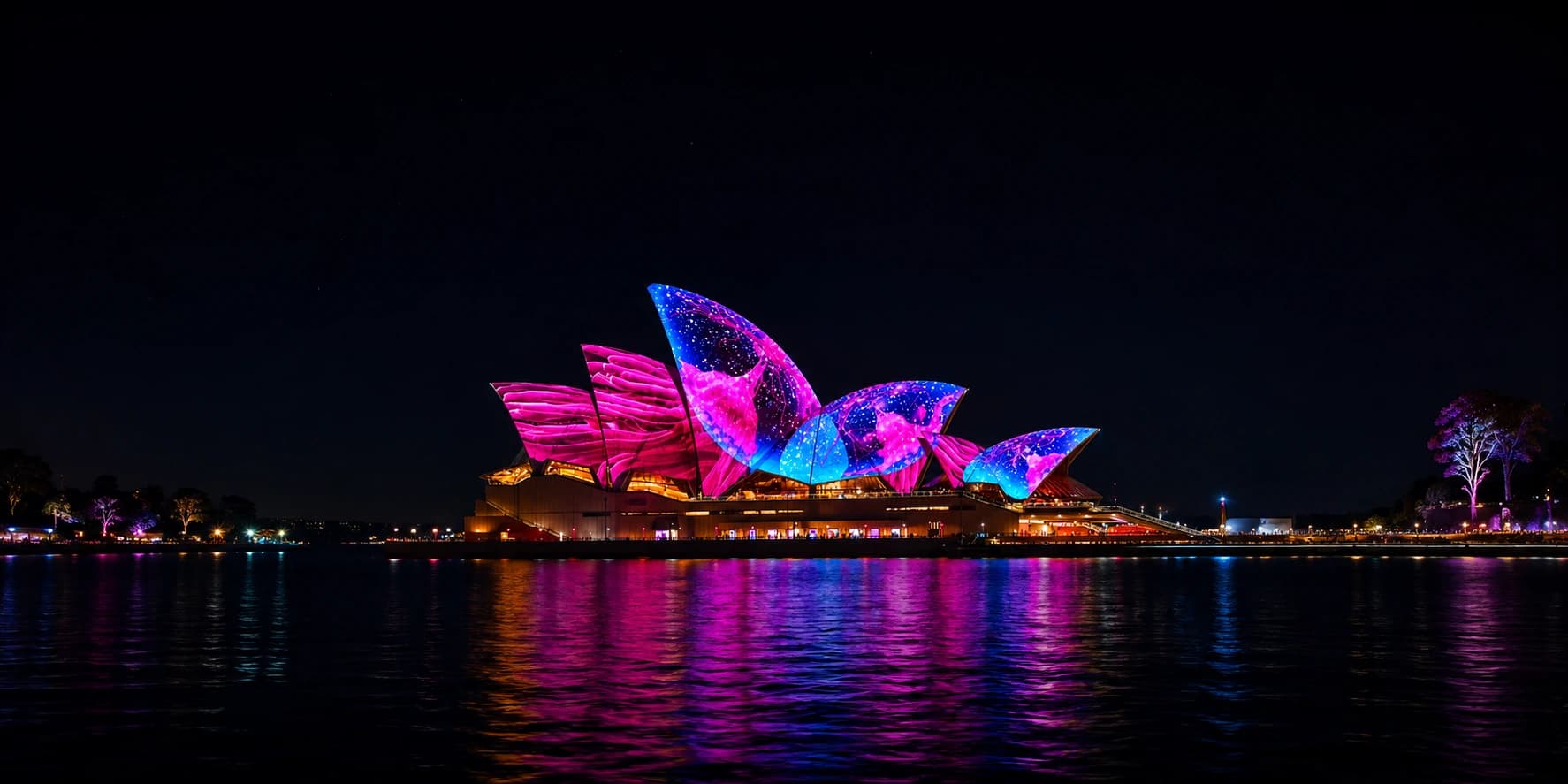 Transforming Buildings and Landscapes into Living Canvases